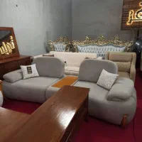 مبلمان راحتی وشیک باپارچه اعلا تختخوابشو مقاوم