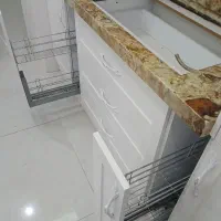 کابینت دست دوم در حد نو ممبران صفحه سنگ کوارتز|مصالح و تجهیزات ساختمان|تهران, دریاچه شهدای خلیج فارس|دیوار