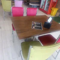 میز و صندلی کافی شاپ ، بستنی ، رستوران ،فست فود