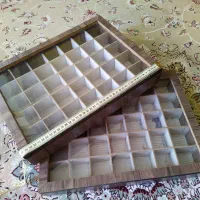 دو عدد جعبه تقسیم بندی شده MDF|ابزارآلات|تهران, شهرک فردوس (حسینی)|دیوار