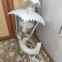 چراغ دیواری حیاط طرح کلبه