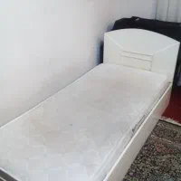 تخت نوجوان وتشک رویال نوجوان درحدنو|تخت و سرویس خواب|بم, |دیوار