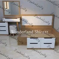 تخت سرویس خواب دونفره نیم سرویس تشک تختخواب۱ ۲نفره|تخت و سرویس خواب|شیراز, شهرک فرزانگان|دیوار