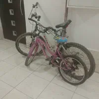 دو عدد دوچرخه 16 و24 دخترانه و پسرانه
