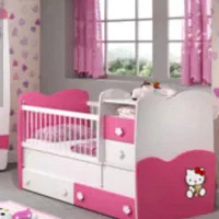 تخت خواب کودک همراه با تشک