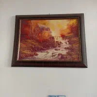 دوعددقاب عکسو تلویزیون ال ای دی سامسونگ|تلویزیون و پروژکتور|دورود, |دیوار