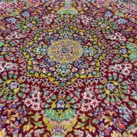 فرش ابریشم خالص دست بافت