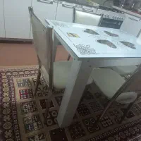 میز ناهارخوری ۴نفره|میز و صندلی غذاخوری|اصفهان, پروین|دیوار