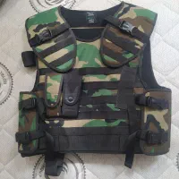 جلیقه تجهیزات نظامی پلنگی ضد ضربه ساچمه و چاقو