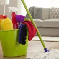 نظافت منزل و راه پله