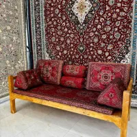 پشتی های شاه نشین 8 تیکه از بهترین متریال .|پشتی|آران و بیدگل, |دیوار