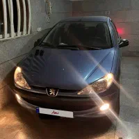 پژو ۲۰۶ تیپ ۲ مدل ۹۶ کم کار به شدت تمیز