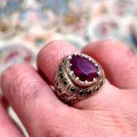 یاقوت قدیمی دست ساز