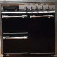 اجاق گاز مشکی صفحه استیل