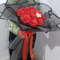 گل روبانی حاضر و آماده تحویل هدیه خاص