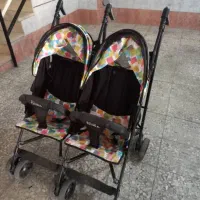 کالسکه دلیجان دوقلو|کالسکه و لوازم جانبی|فردیس, شهرک راه آهن|دیوار