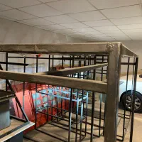 فروش رگال و قفسه قوطی آهنی