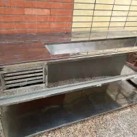 یخچال تاپینگ همراه میز و طبقه