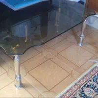 میز تلویزیون  lcd و میز جلو مبلی میز عسلی شیشه ای|میز تلویزیون|کرمان, |دیوار