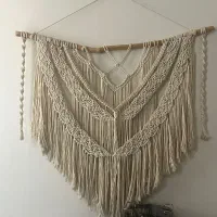 دیوارکوب مکرومه