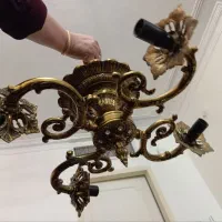 لوستر برنز ۴شاخه