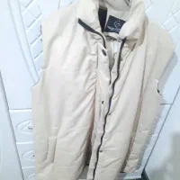 پافرچرم فقط چندبارپوشیده شده همراه یه بلوزبافت نو|لباس|سمنان, |دیوار