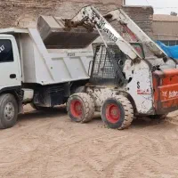 اجاره بابکت خاور باکت مینی لودر حمل نخاله تخریب