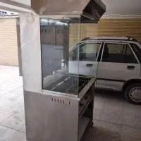 دستگاه شاورما دو قلو و سرخ کن