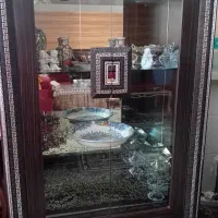 بوفه چوبی|بوفه، ویترین، کنسول|کرمان, |دیوار