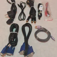 کابل شارژ، کابل پاور، کابل vga