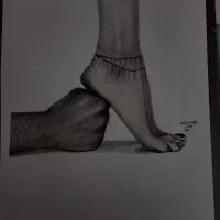 نقاشی سیاه قلم|تابلو، نقاشی، عکس|اسدآباد, |دیوار