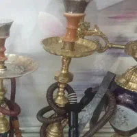 قلیان قدیمی برنز واسه پنج سال