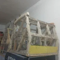 قفس چوبی برای انواع پرنده