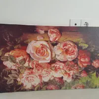 تابلوی نقاشی با عرض ۵۰ سانت و طول ۱ متر