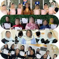 آموزش تخصصی شینیون/تخفیف عید/اقساطی/مدرک