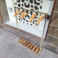 رگال آویز فلز و چوب نو|بندرخت و رخت‌آویز|اصفهان, میرعماد|دیوار