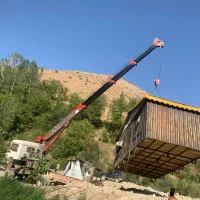 جرثقیل بادسان اطلس هفت تن صفر
