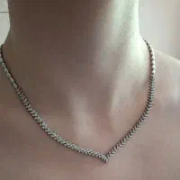 ست گردنبند و دستبند نقره