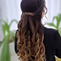 هر نوع شینیون و فر موفقط250هزارتومن با ریسه رایگان|خدمات آرایشگری و زیبایی|دورود, |دیوار