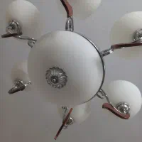 چند عدد لوستر ومهتابی بالاپ در حد نو فروشی