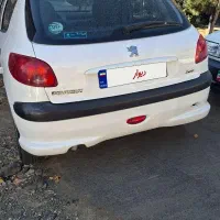 ۲۰۶ مدل ۱۴۰۰ (نقد اقساط)|خودرو سواری و وانت|رودهن, |دیوار