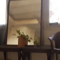 اینه قاب چوبی