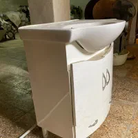 روشویی با کنسول MDF|لوازم سرویس بهداشتی|آمل, |دیوار