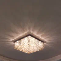 دوعدد لوستر|لوستر و چراغ آویز|رشت, لاکانی|دیوار