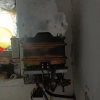 آبگرمکن دیواری بوتان مخزن بزرگ مسی جرقه ای