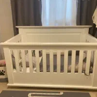 تخت کودک همراه تشک و شلف|تخت و سرویس خواب|تهران, حسین‌آباد|دیوار