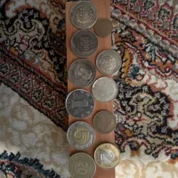 تعدادی سکه خارجی و قدیمی