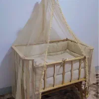 تخت کنار مادر چوبی جنس پلی وود روسی