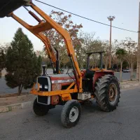 تراکتور بیل دار عروسک به همراه ادوات