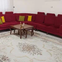 مبل ال به همراه میز وسط و عسلی